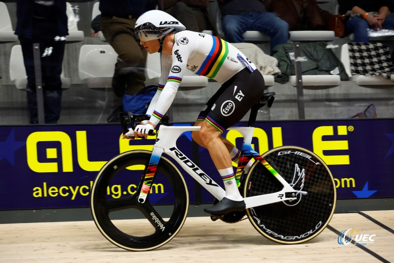 2025 UEC Track Elite European Championships - Zolder  - Day4 - 15/02/2025 - Men?s Omnium - Lindsay De Vylder (BEL) - photo Roberto Bettini/SprintCyclingAgency?2025